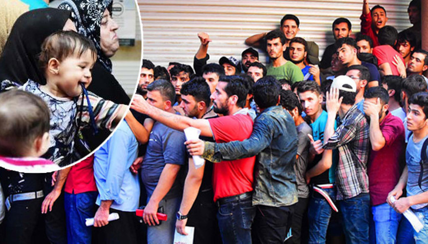 İzmir’de izdiham Bebekler bile ezilme tehlikesi geçirdi…