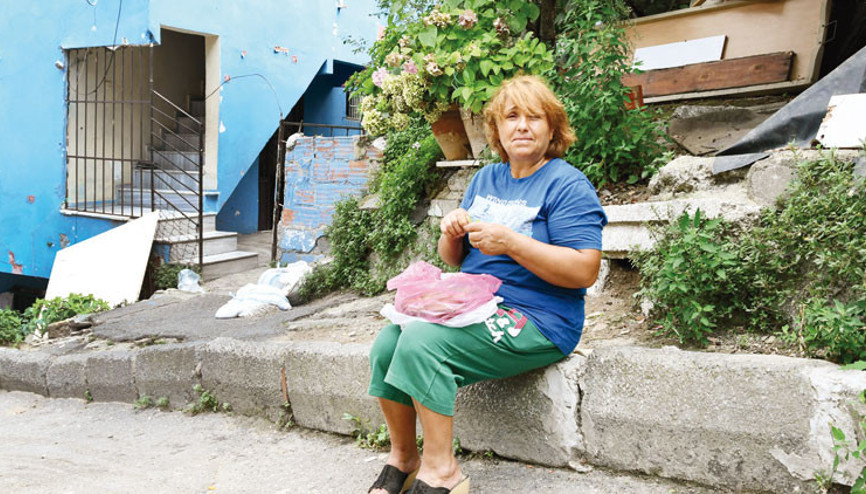 Sütlüceliler evlerine giremiyor