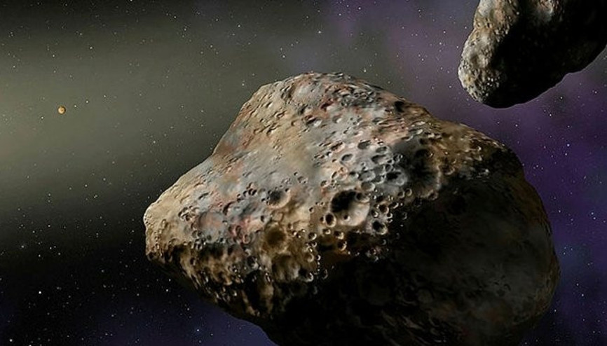 Meteorun içinde elmastan sert mineral keşfedildi