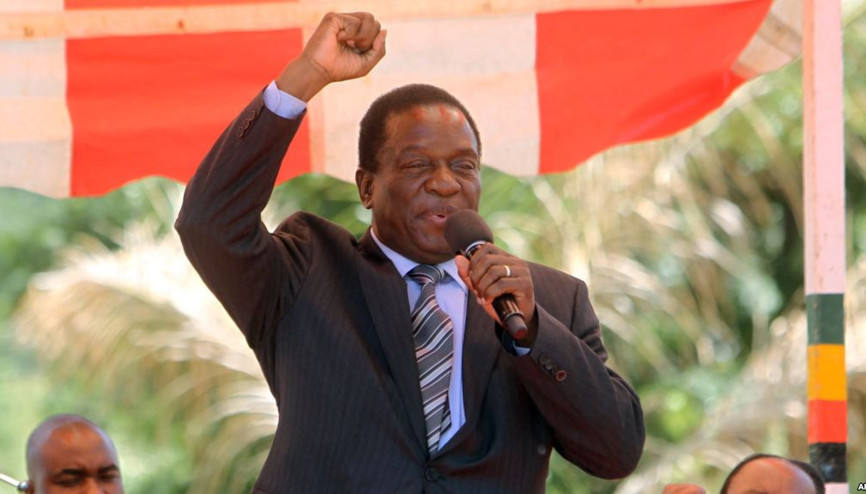 Zimbabvede seçimi Mnangagwa kazandı