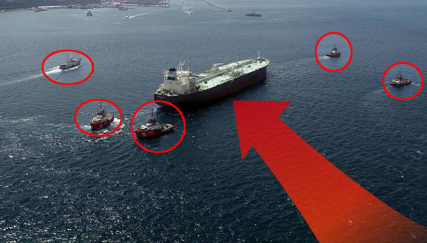 Son dakika… Boğaz trafiği durdu