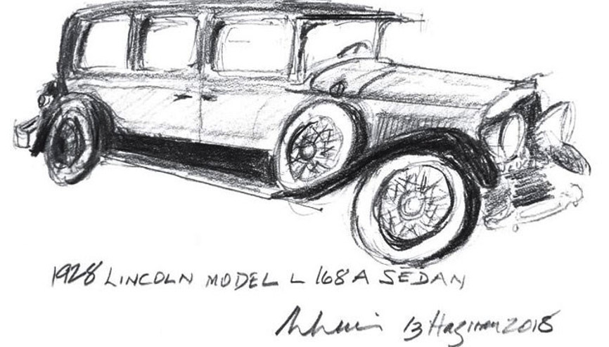 Bu çizim Rahmi Koç’a ait