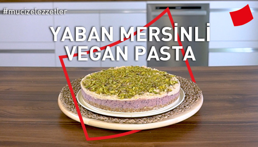 Yaban Mersinli Vegan Pasta | Mucize Lezzetler