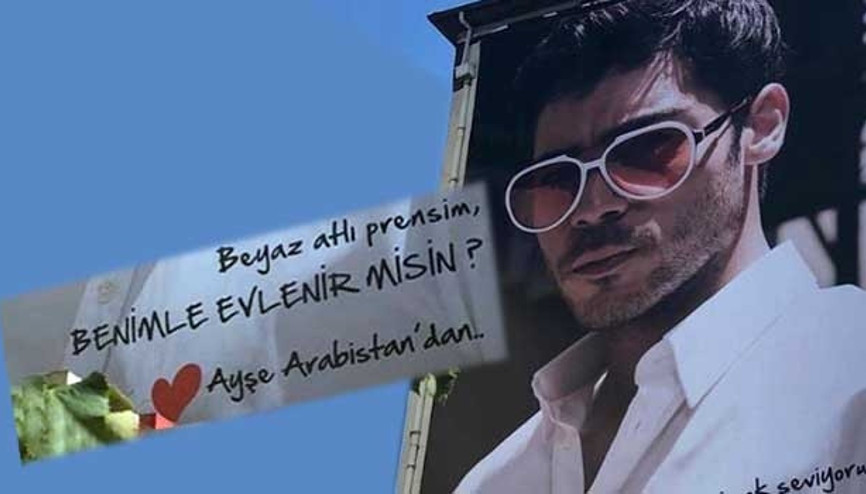 Ünlü oyuncuya sürpriz teklif Benimle evlenir misin