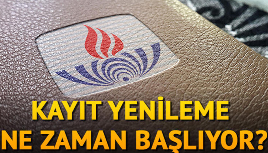 AÖL kayıt yenileme ne zaman yapılacak Tarih verildi mi