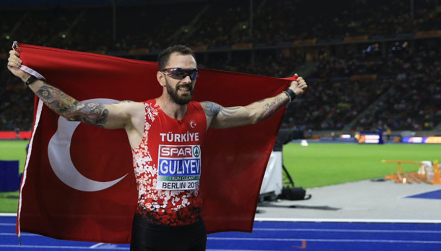 Erkekler 4x100 metre bayrak yarışında Türkiye Milli Takımı finale yükseldi