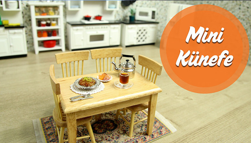 Mini Türk Mutfağı - Mini Künefe