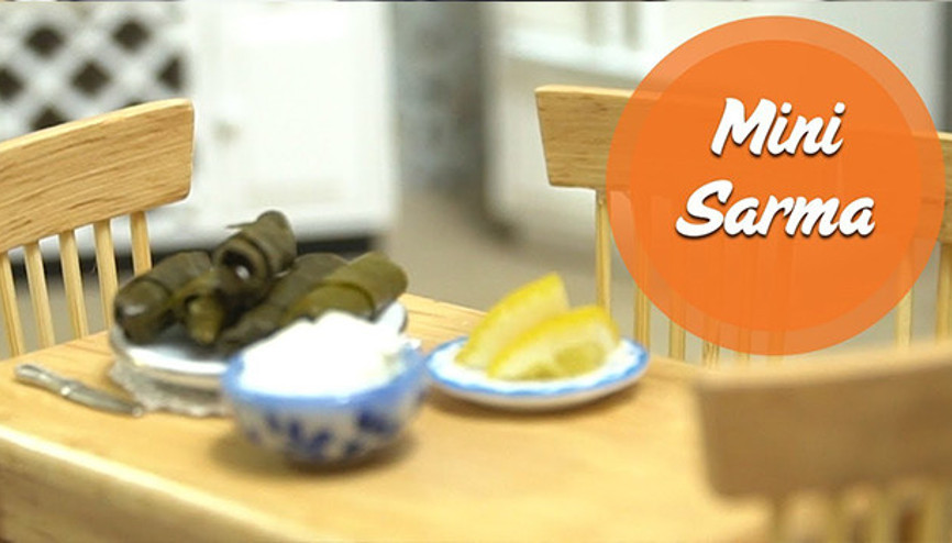 Mini Türk Mutfağı - Mini Sarma