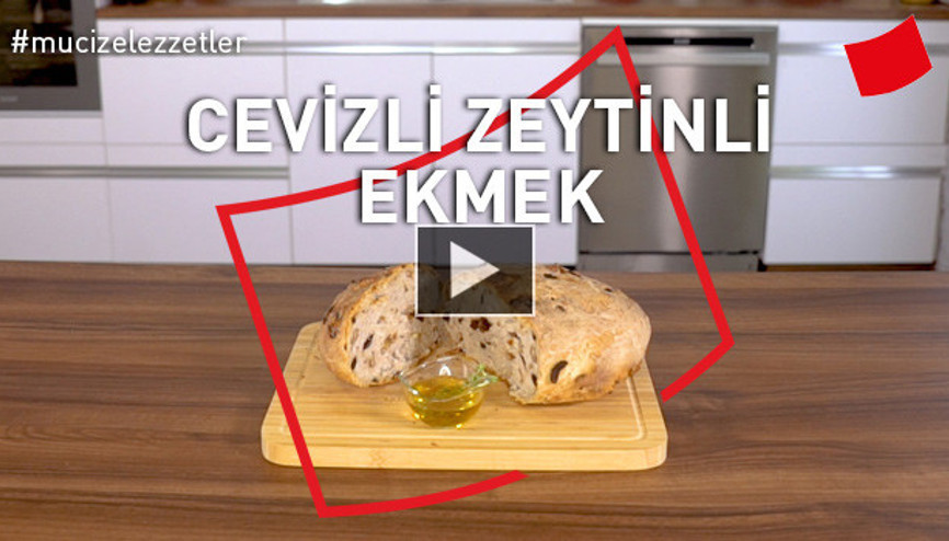 Cevizli Zeytinli Ekmek