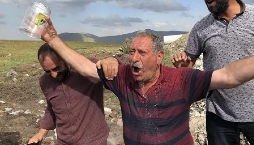 Çocuklar buldu, köylüler kendinden geçti