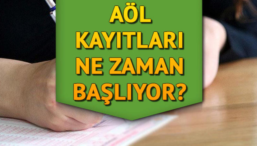 AÖL kayıt yenileme ne zaman yapılacak Açık lise kayıt yenileme tarihleri