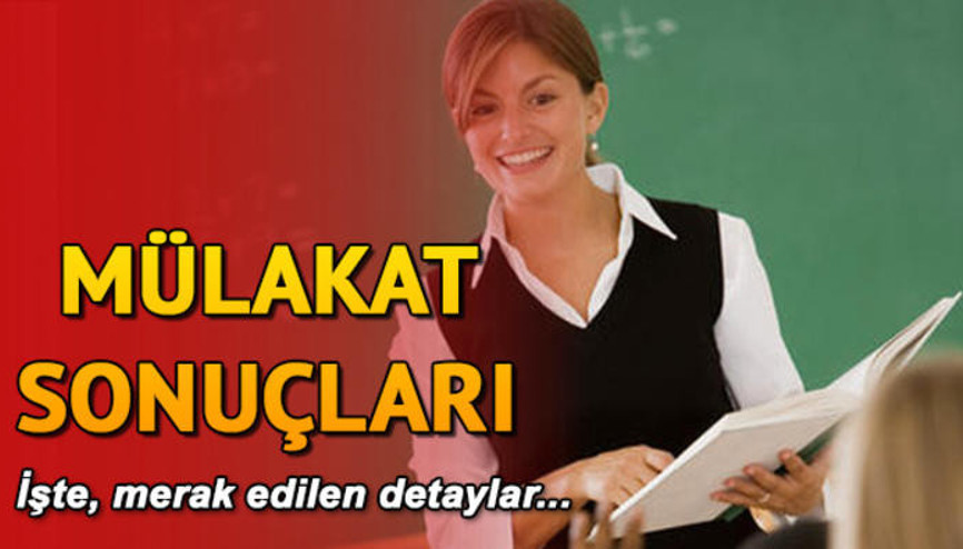 Ücretli öğretmenlik mülakat sonuçları açıklandı... MEB ücretli öğretmenlik mülakat sonuçları sorgulama