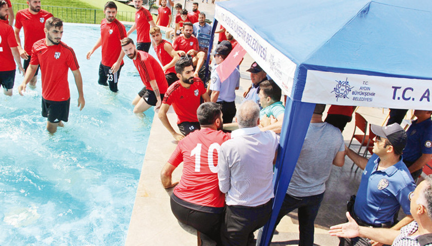 Kulübün sularını kestiler