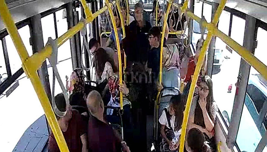 Kahraman şoför... Anne ve bebekten sonra küçük kızı da kurtardı