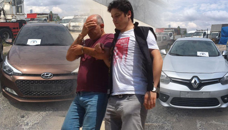 Çaldıkları otomobilleri camiye saklamışlar
