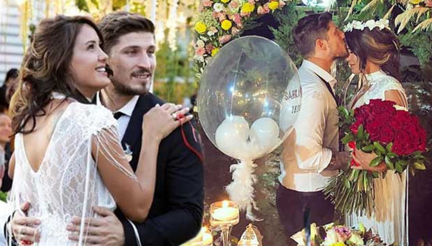 Yüzükler takıldı... Nişanlandılar