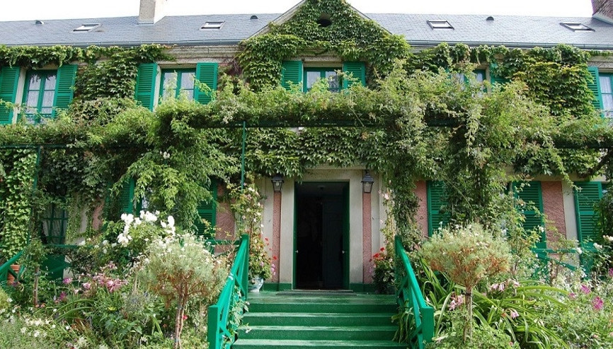 Fransız ressam Claude Monetnin ilham bahçesine turist akını