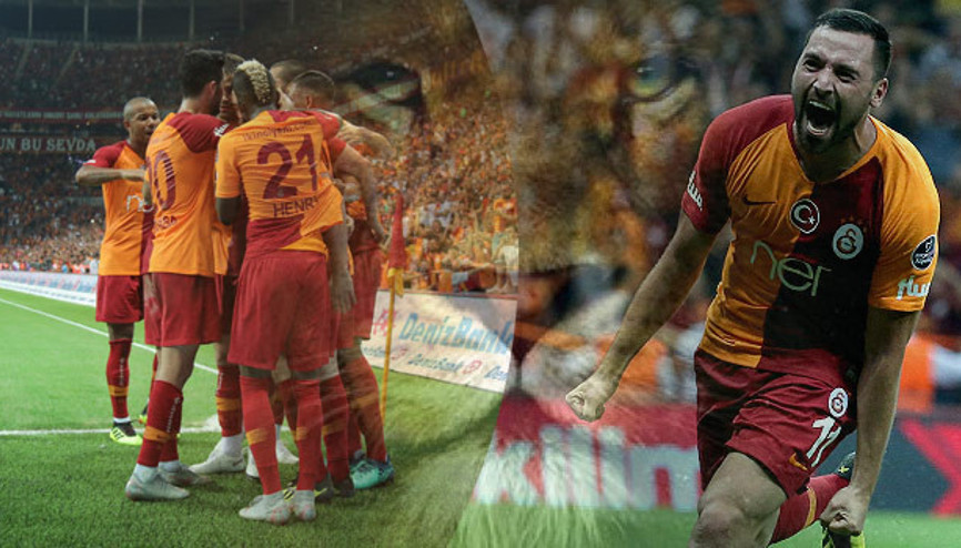 Gelene gidene bakmadan... Ligin kralı Aslan Galatasaraydan Alanyaspora fark