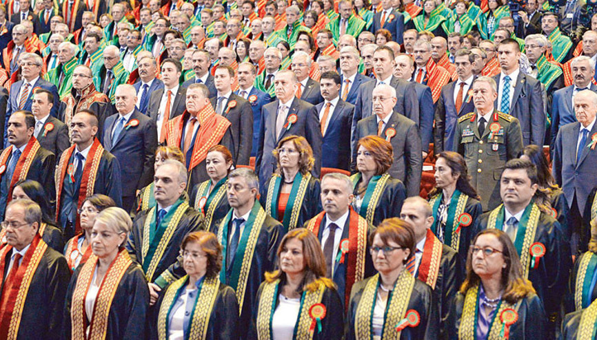Adli yıl açılışı yeniden Beştepe’de Adli yıl açılışı yeniden Beştepe’de