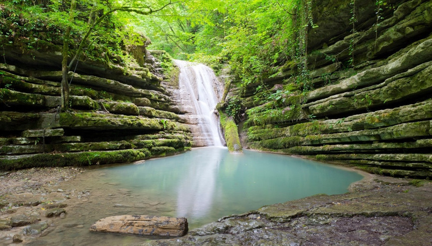 Türkiye’nin yeşil cenneti: Erfelek Tatlıca Şelaleleri