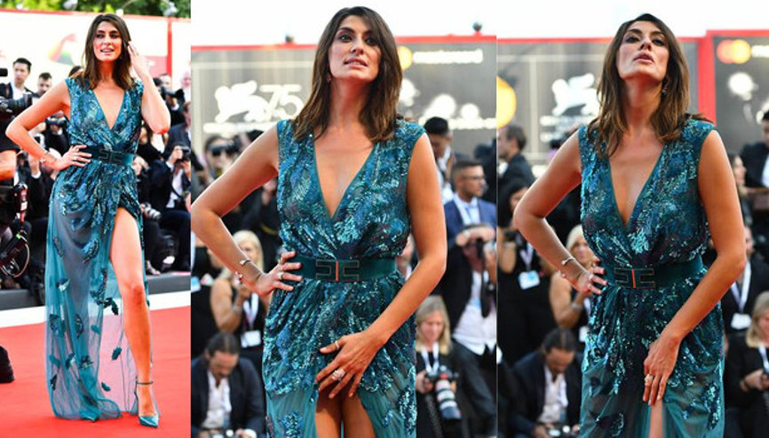 Festival açılışında ünlü sunucunun zor anları