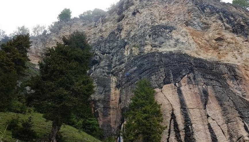 Şahinkaya Dağı, kaya tırmanışçılarının yeni gözdesi
