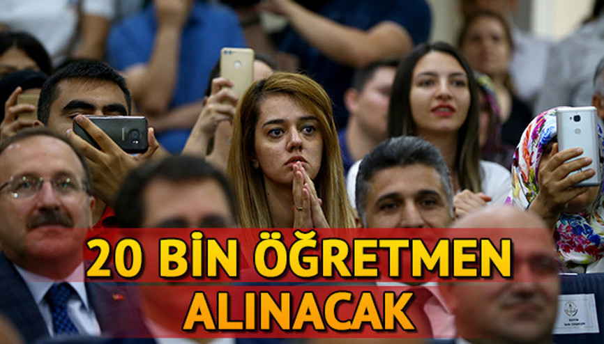 20 bin öğretmen alımı başvurusu ne zaman Branşlar belli oldu mu