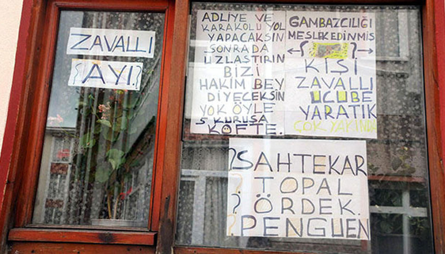 Duvar yazıları ile tartışan kardeşlere mahkeme dur dedi