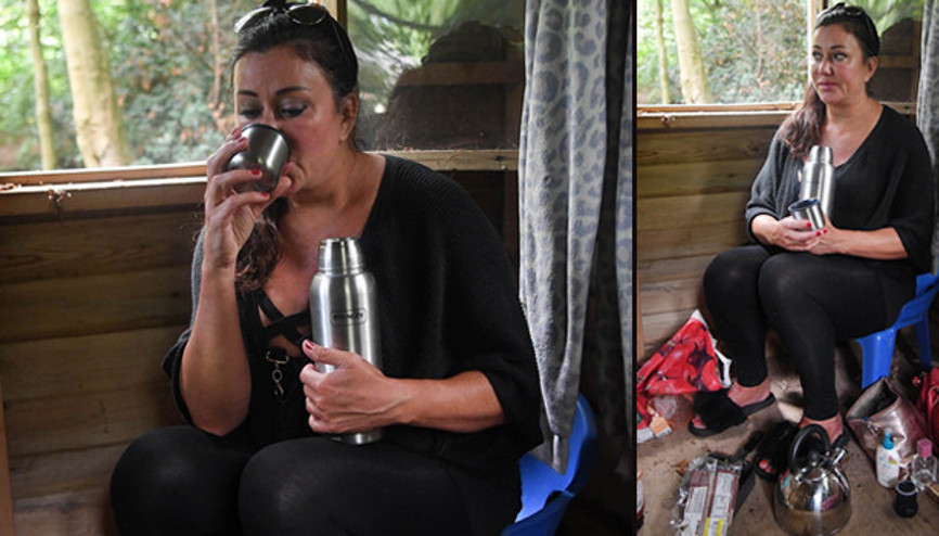 Yarışma şöhretinin hazin sonu: Elektriği olmayan tek göz evde yaşıyor, derede duş alıyor