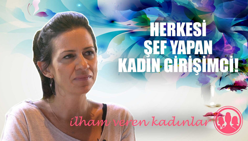 Herkesi şef yapan kadın girişimci