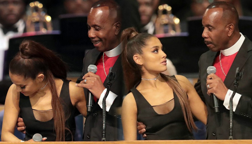 Rahipten ünlü şarkıcı Ariana Grandeye taciz özrü