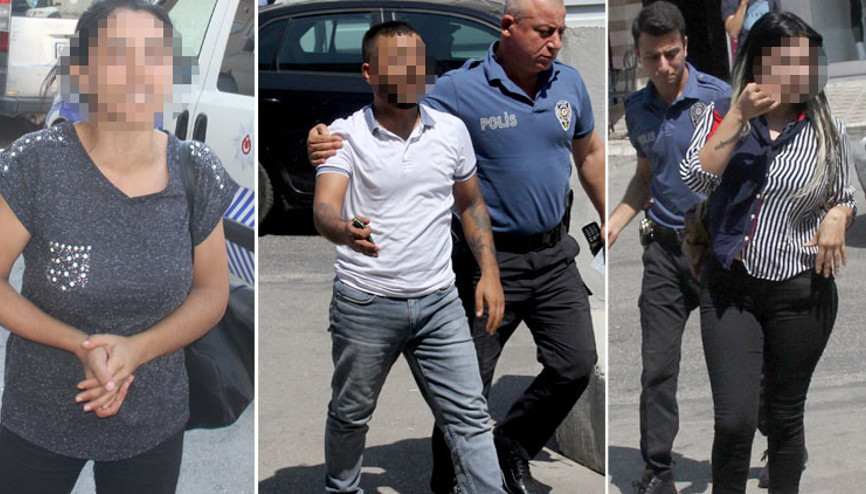 Kocasını takip edip başka kadınla yakalayınca ortalık karıştı