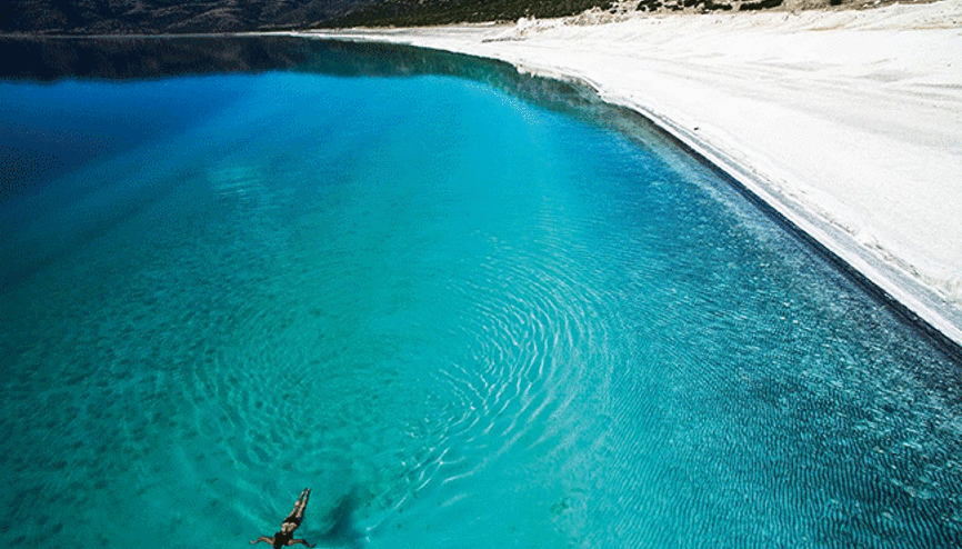 Salda Gölü’ne jet müdahale