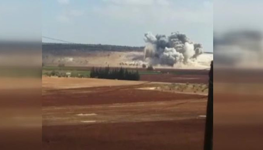 İdlib’in güneyine hava saldırısı