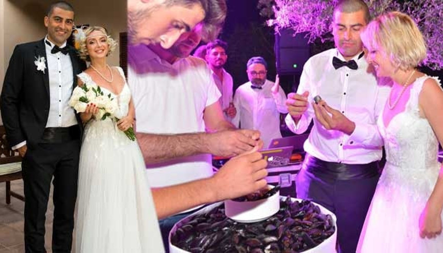 Pasta yerine midye dolma
