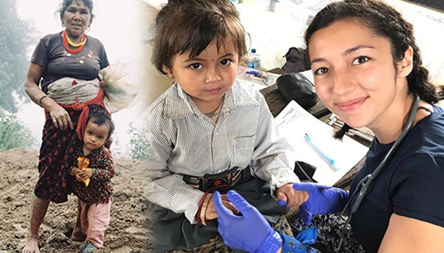 Sosyal sorumluluk projeleriyle dünyayı gezen stajyer doktor