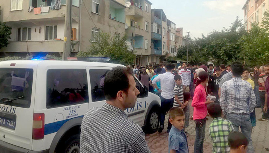 Elinden kaçıp polise anlatınca mahalle karıştı