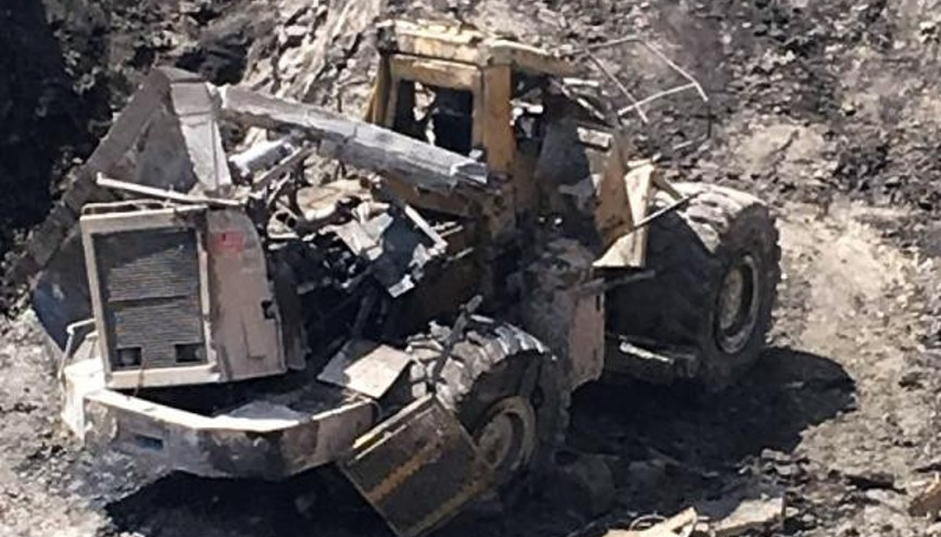 Kepçe ile 30 metrelik çukura düşen operatör öldü