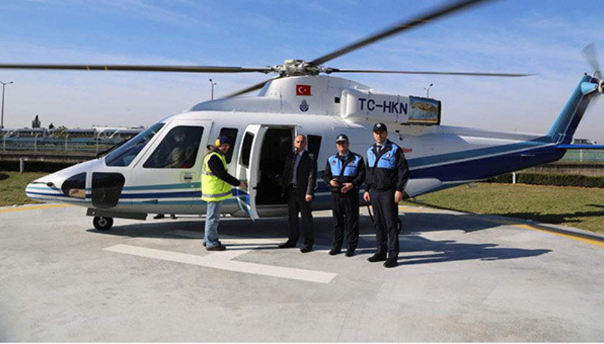 Belediyeden satılık helikopter