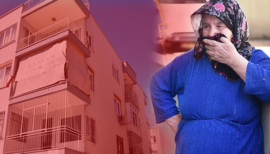 Komşuları bir süre zile bastı acı gerçek ortaya çıktı