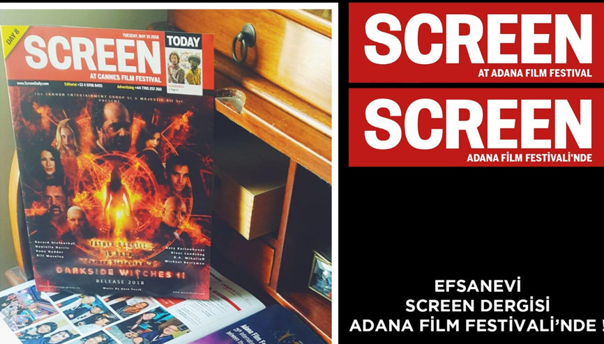 Efsanevi Screen dergisi, Adana Film Festivalinde Efsanevi Screen dergisi, Adana Film Festivalinde