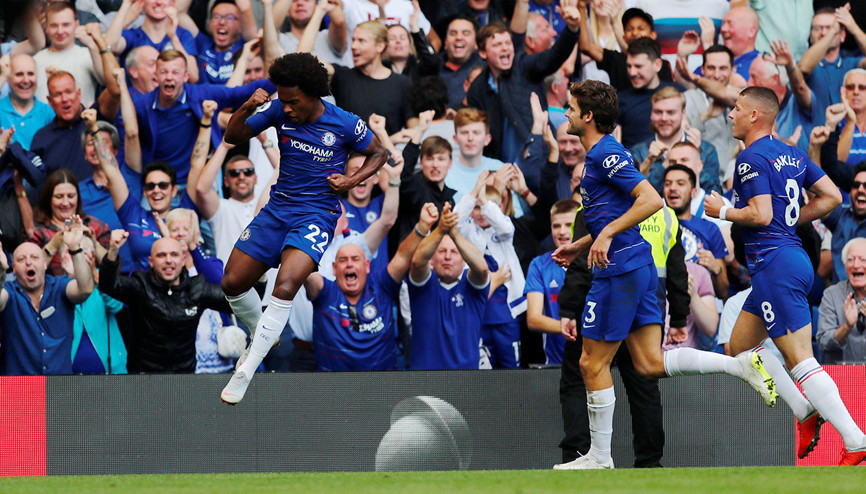 Premier Ligde haftanın en güzel golü Willian’dan geldi Premier Ligde haftanın en güzel golü Willian’dan geldi