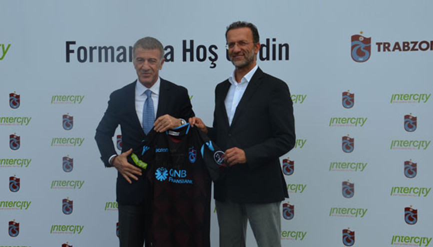 Trabzonspor, Intercity firması ile 3 yıllık anlaşma imzaladı