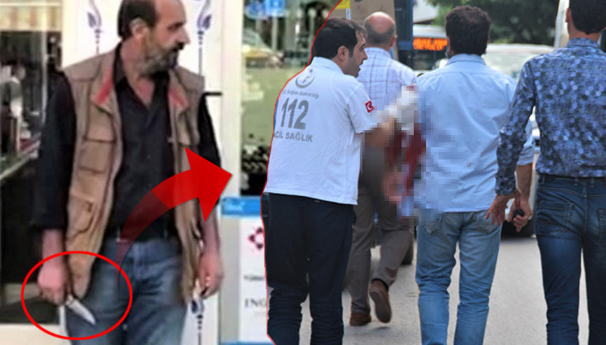 Dehşeti yaşattı Hiçbir şey olmamış gibi yoluna devam etti