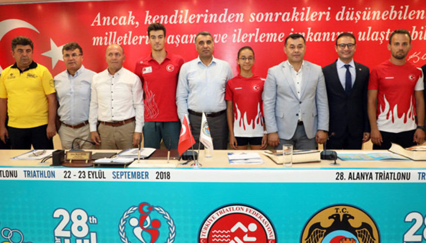 Alanyada triatlon heyecanı
