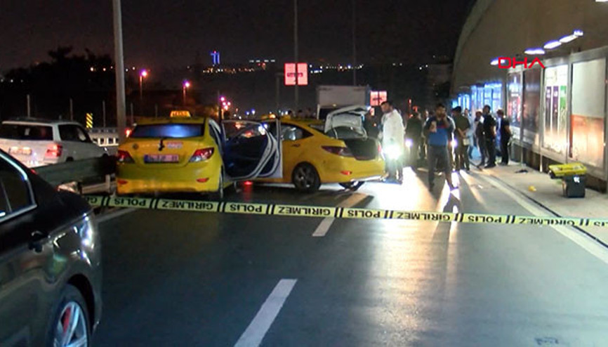 Taksi gaspçısı polisle çatışmada vuruldu