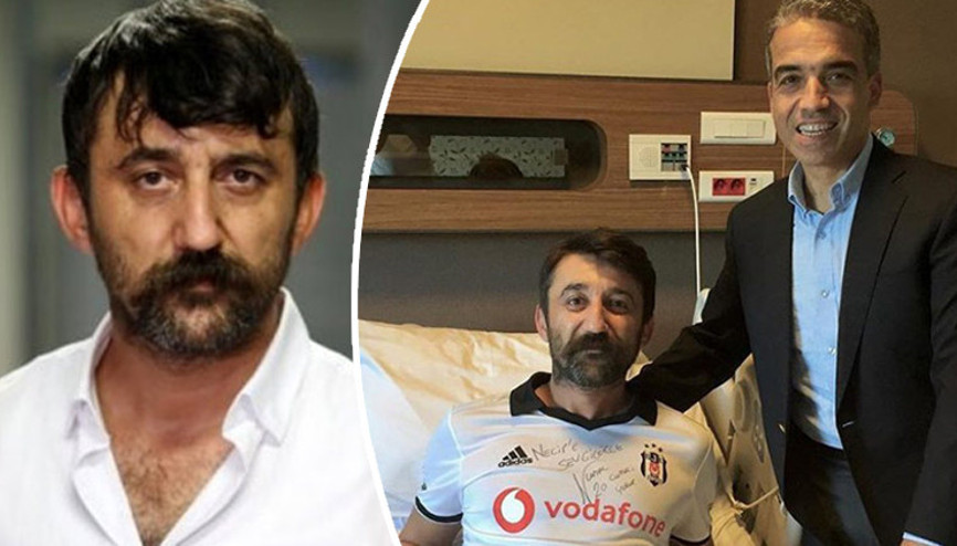 Ünlü oyuncu Necip Memili sette kaza geçirdi