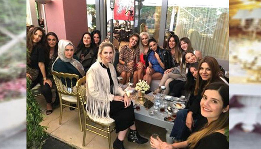 Aslıhan Doğan Turan, doğacak olan bebeği için parti düzenledi