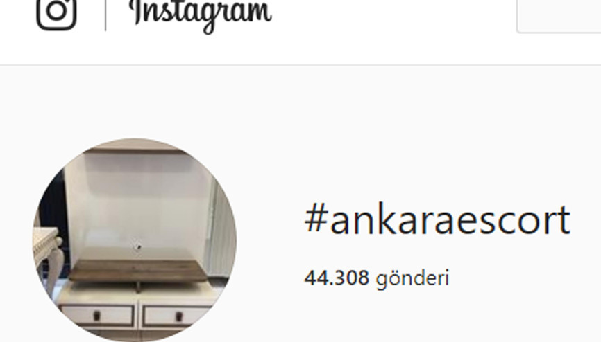 #Ankara etiketiyle sanal fuhuş pazarlığı