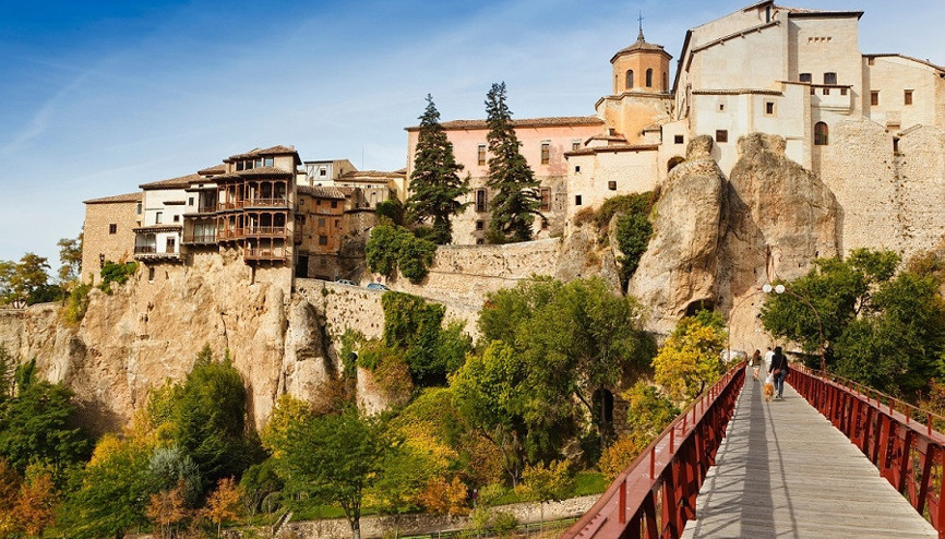 İspanya’da film stüdyolarını andıran bir şehir: Cuenca